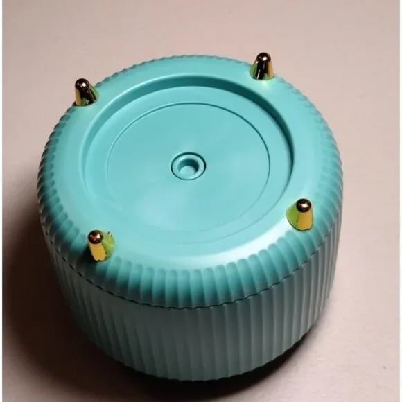 New360 Rotating Makeup Brush Organizer With 5 Sections, Spining Countertop Swive - Picture 3 of 3